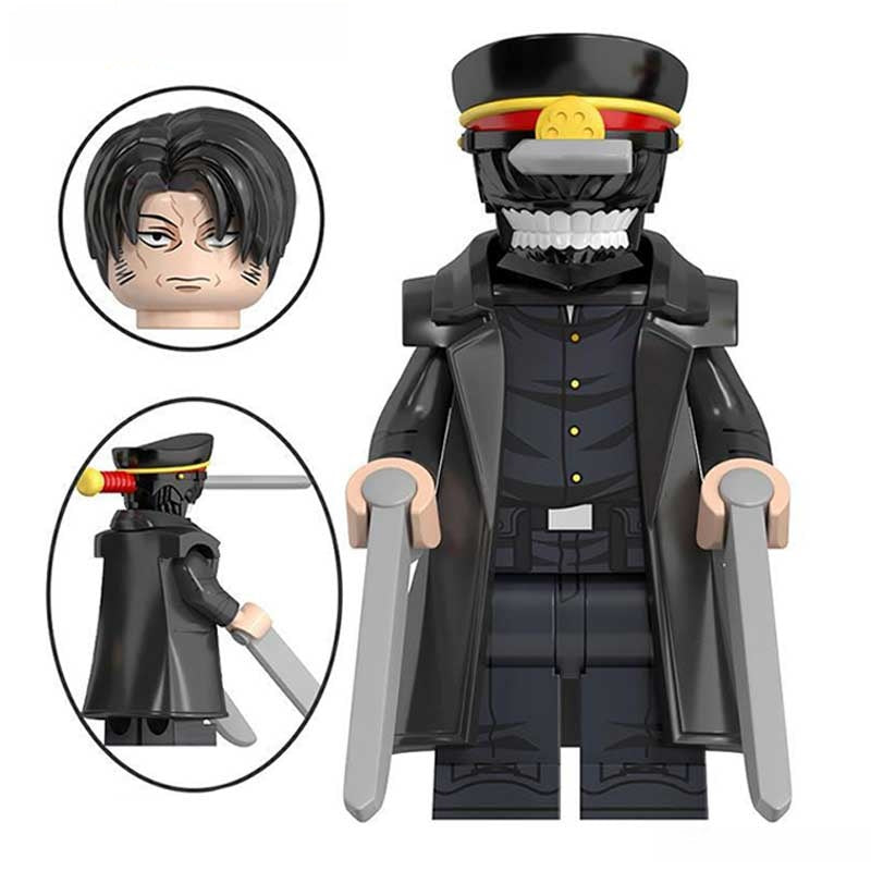 Katana Man from Chainsaw Man Lego Minifigures Anime toys 2