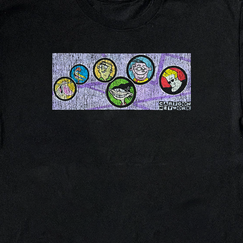 Cartoon Network Characters Promo Black Tee