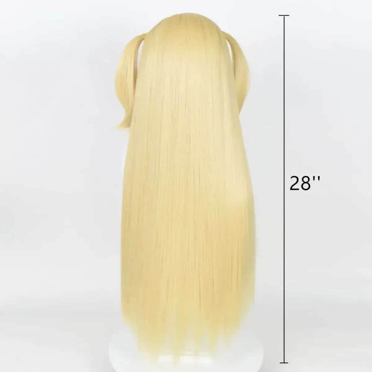 Misa Amane Cosplay Wig – Death Note Blonde Twin Tails with Wig Cap Set - Wig and Necklace / One Size