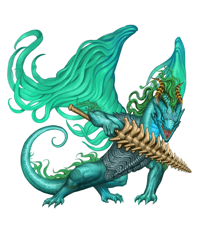 Battlezoo Dragons: Leshy Dragons PDF - Pathfinder 2nd Edition / PDF Only