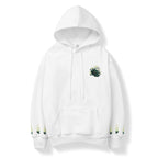 KH9007 Emerald Kirin Embroidery Hoodie - White / S