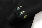 KH9007 Emerald Kirin Embroidery Hoodie - White / S
