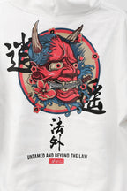 KH9009 Beyond The Law Hoodie - White / S