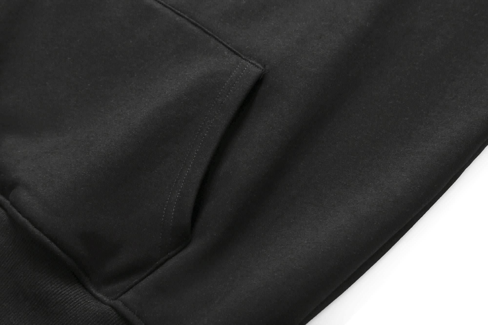 KH9010 Blue Phoenix Embroidery Hoodie - Black / S