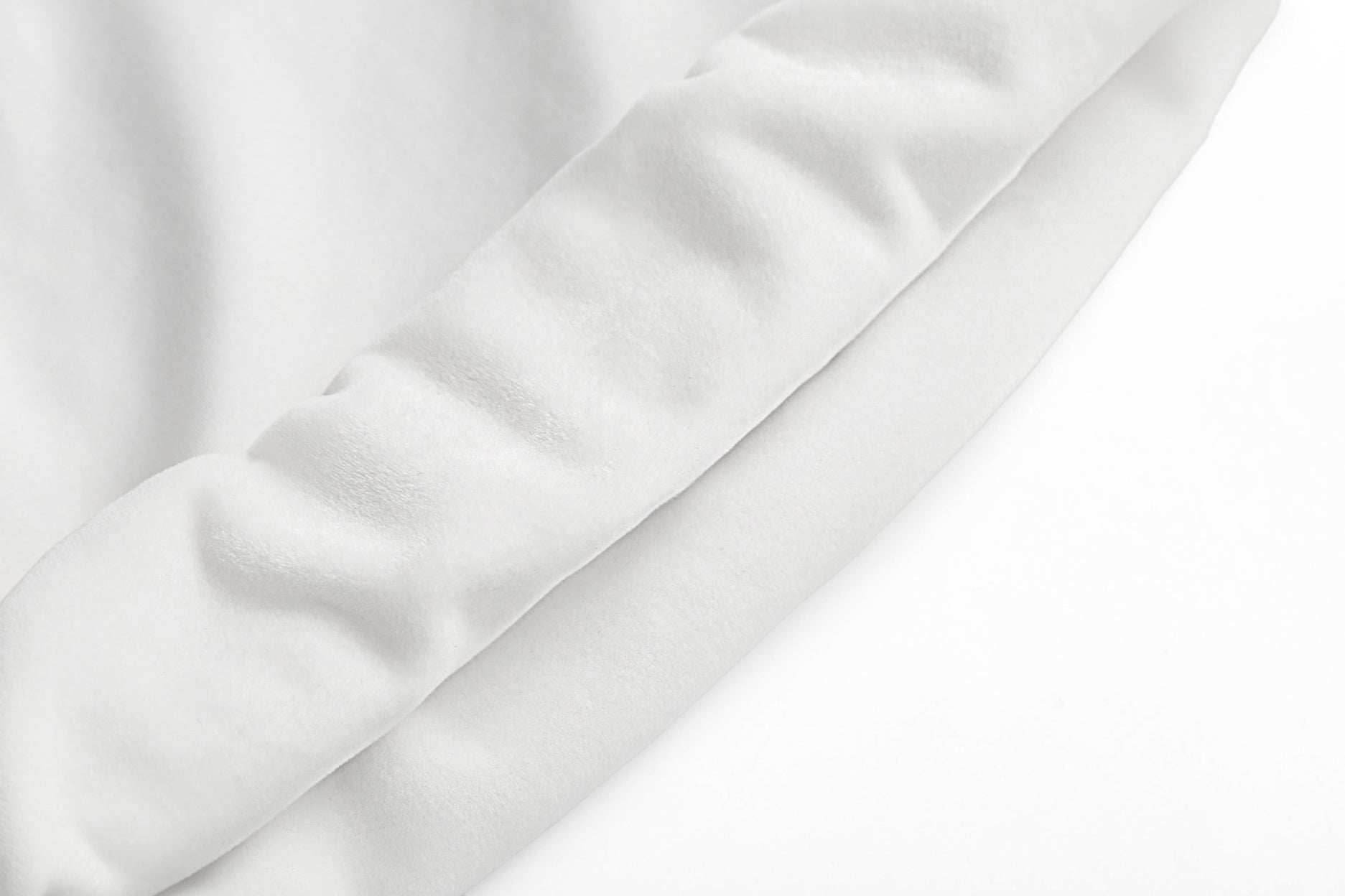 KH9332 Movement of Cranes Embroidery Hoodie - White / S