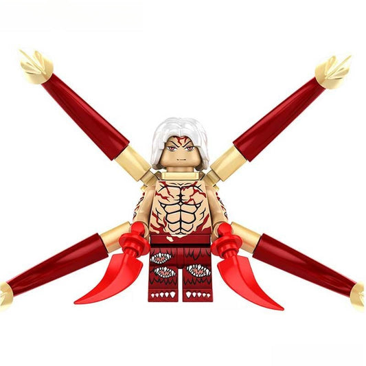 Kibutsuji Muzan Ghost King Demon Slayer Anime Lego Minifigures Custom Toys