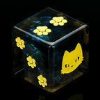 Kickstarter Dice — Mysterious Cat Resin Dice Set