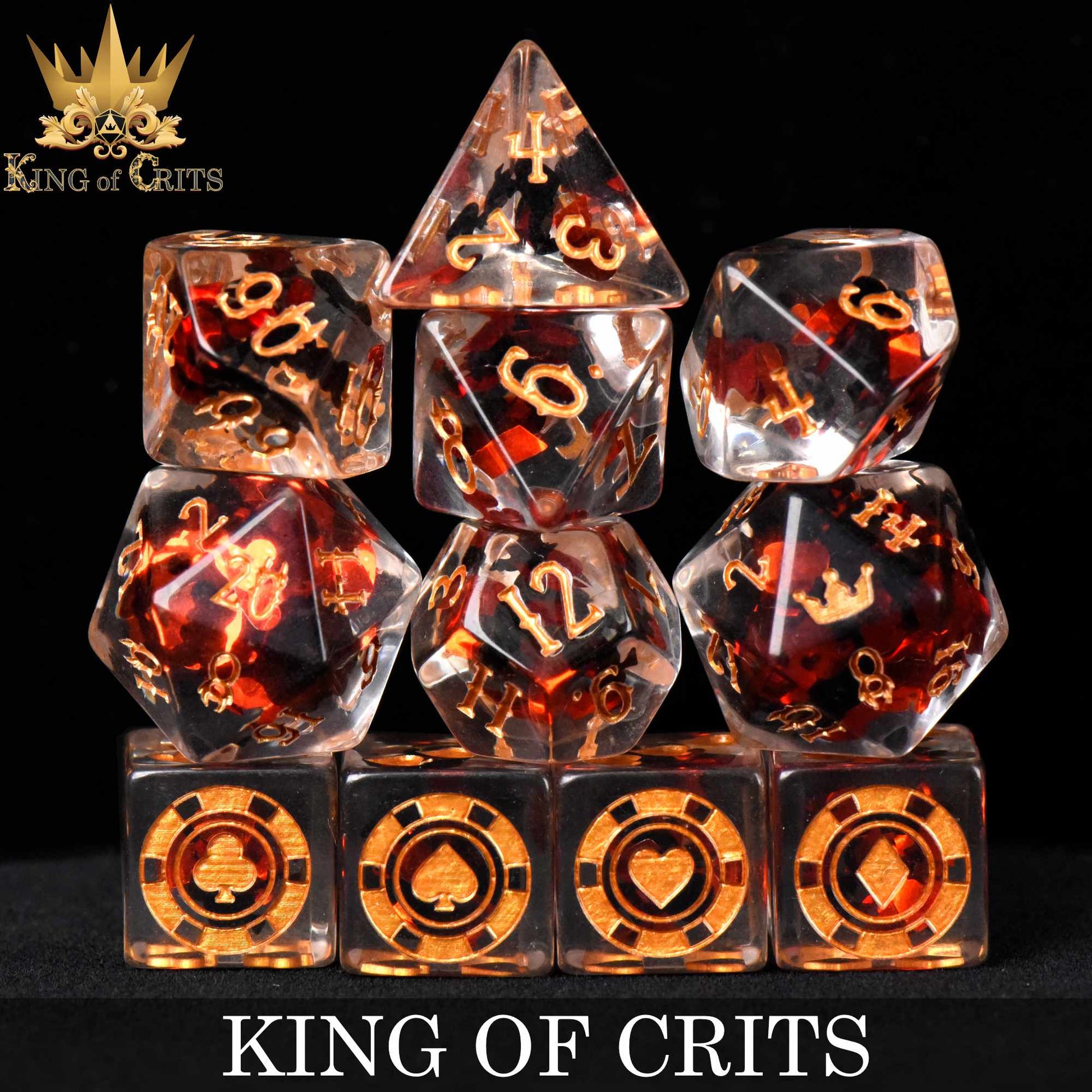 King of Crits 11 Dice Set