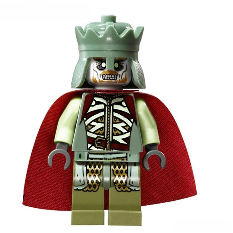 King of the Dead Lord of The Rings Lego Minifigures Custom Toys