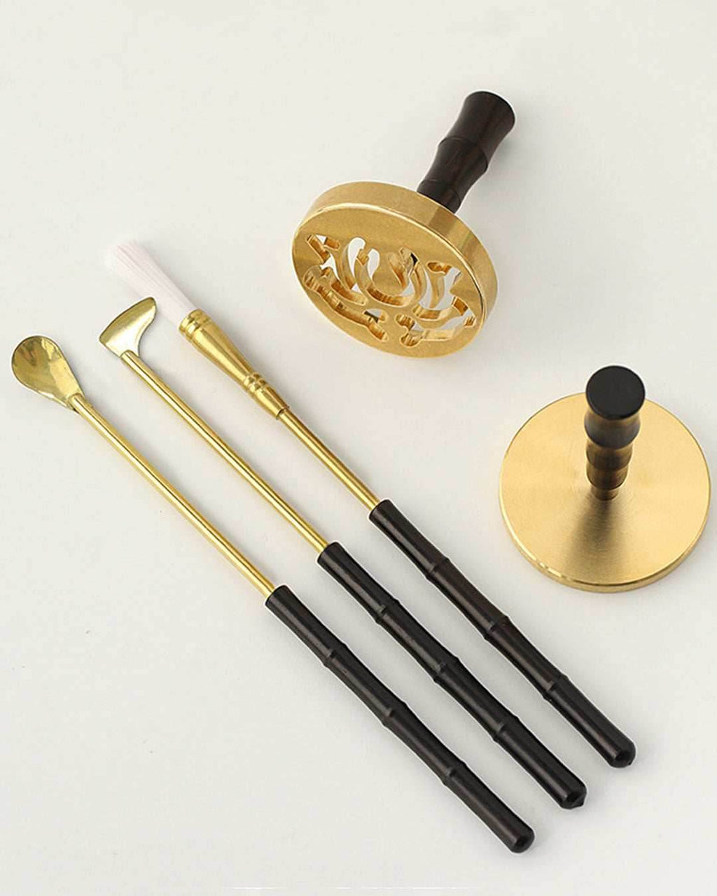 Incense Fragrance - Tools Kit in Pure Copper & Black Sandalwood - 