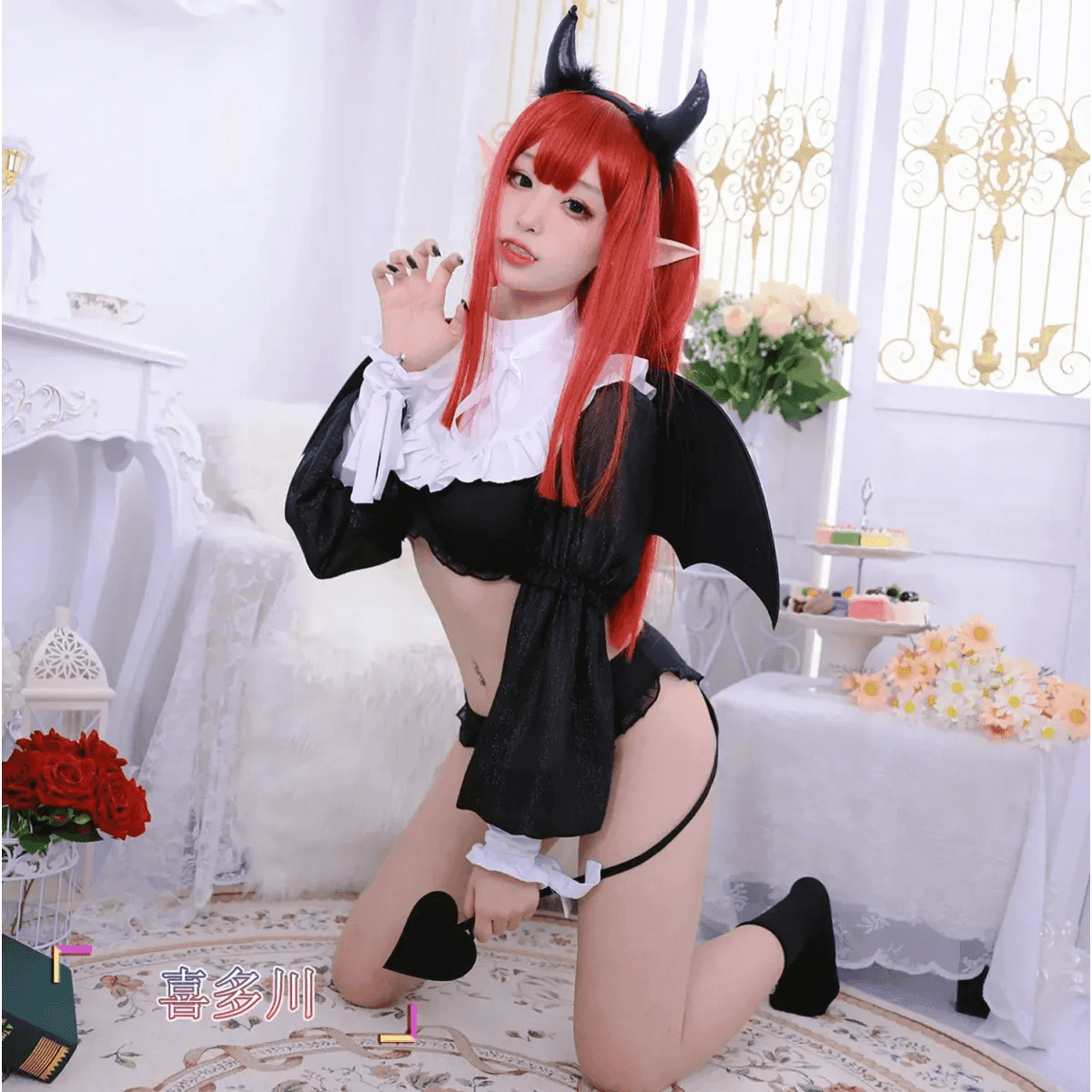 Rizu Kyun Kitagawa Marin Cosplay Costume - My Dress Up Darling Bikini Set - Only Clothes / XS / Kitagawa Marin