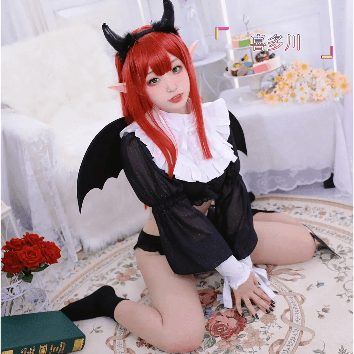Rizu Kyun Kitagawa Marin Cosplay Costume - My Dress Up Darling Bikini Set - Only Clothes / XS / Kitagawa Marin