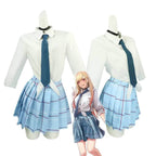 Kitagawa Marin School Uniform Cosplay – My Dress-Up Darling Set for Women - Costume Only / L
