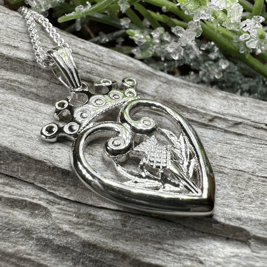 Regal Thistle Luckenbooth Necklace - 