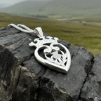 Regal Thistle Luckenbooth Necklace