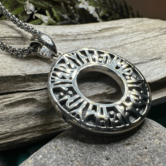 Love Conquers Norse Runes Necklace - 