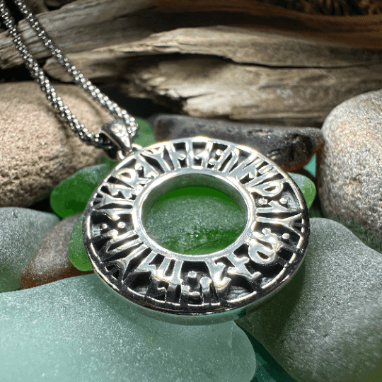 Love Conquers Norse Runes Necklace - 