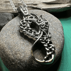 Anixa Celtic Dragon Necklace - 