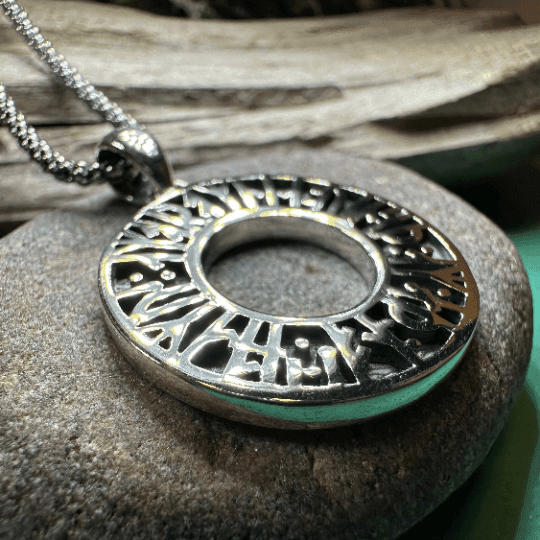 Love Conquers Norse Runes Necklace - 
