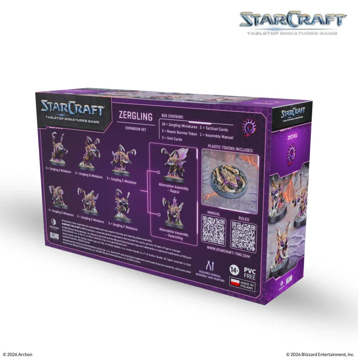 StarCraft The Miniatures Game: Zerg: Zergling Expansion Set