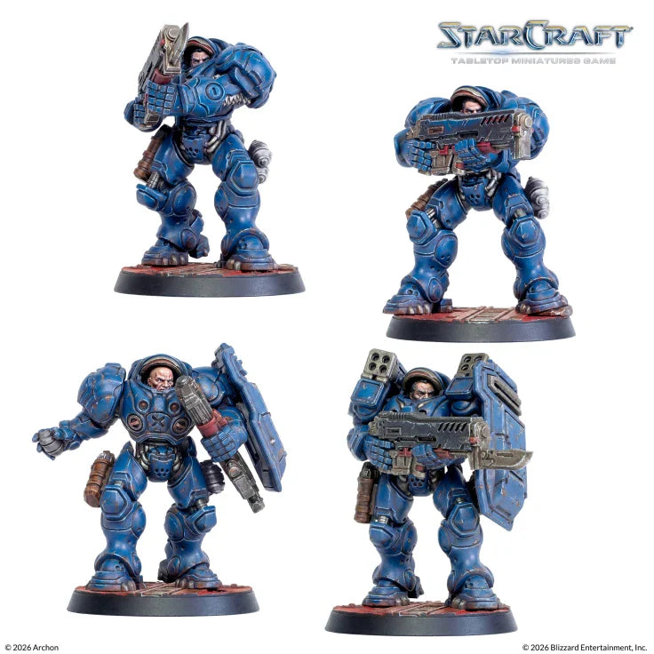 StarCraft The Miniatures Game: Terran: Marine Expansion Set