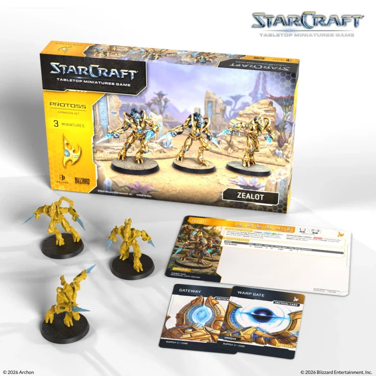 StarCraft The Miniatures Game: Protoss: Zealot Expansion Set