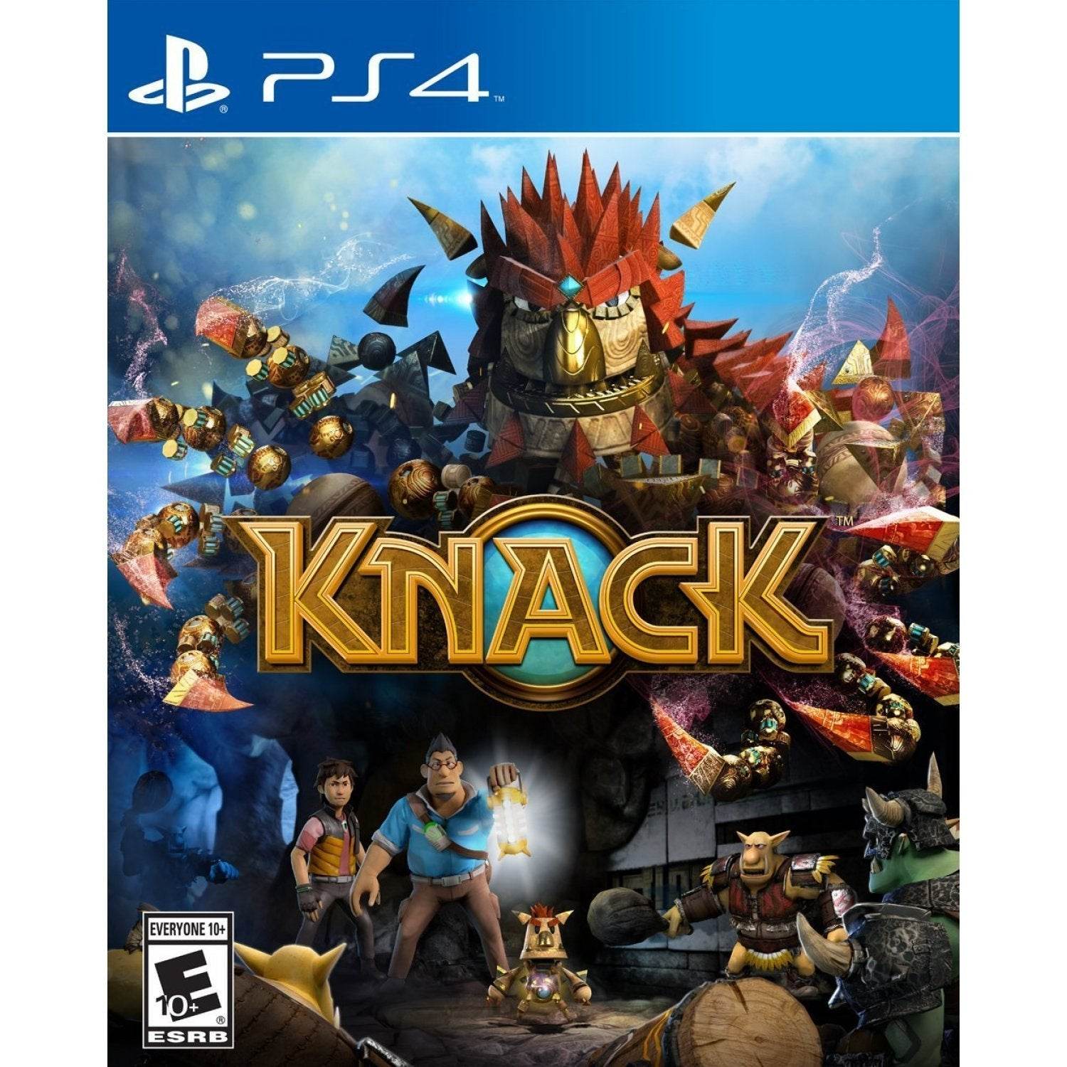 Knack (Playstation 4) - Game Manual Only