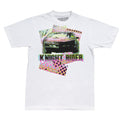 Knight Rider KITT Adult White T-Shirt