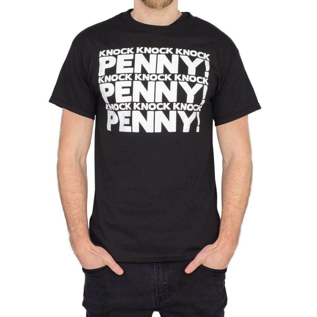 Knock Knock Penny Adult T-shirt - S / Black