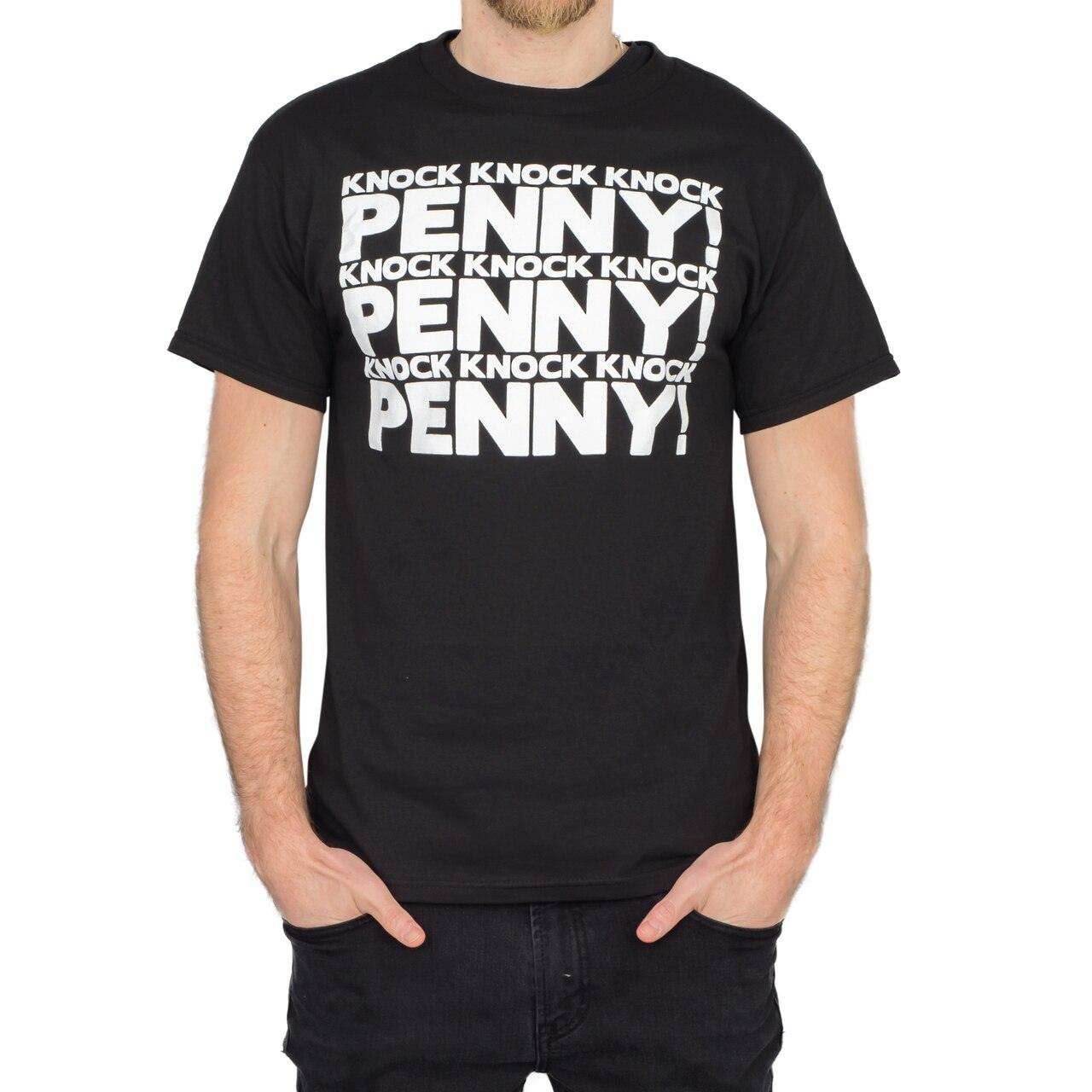 Knock Knock Penny Adult T-shirt - S / Black