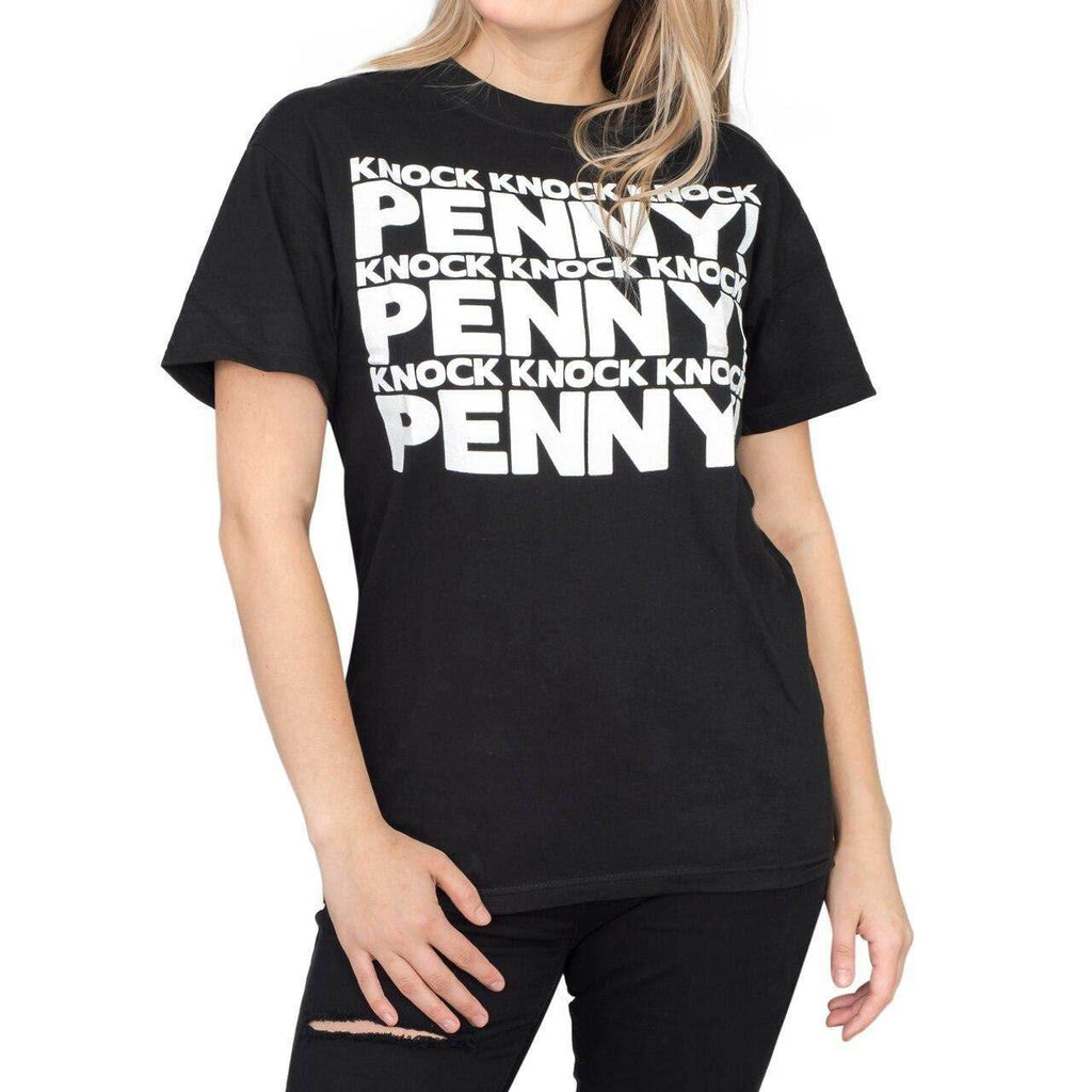 Knock Knock Penny Adult T-shirt - S / Black