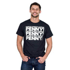 Knock Knock Penny Adult T-shirt - S / Black