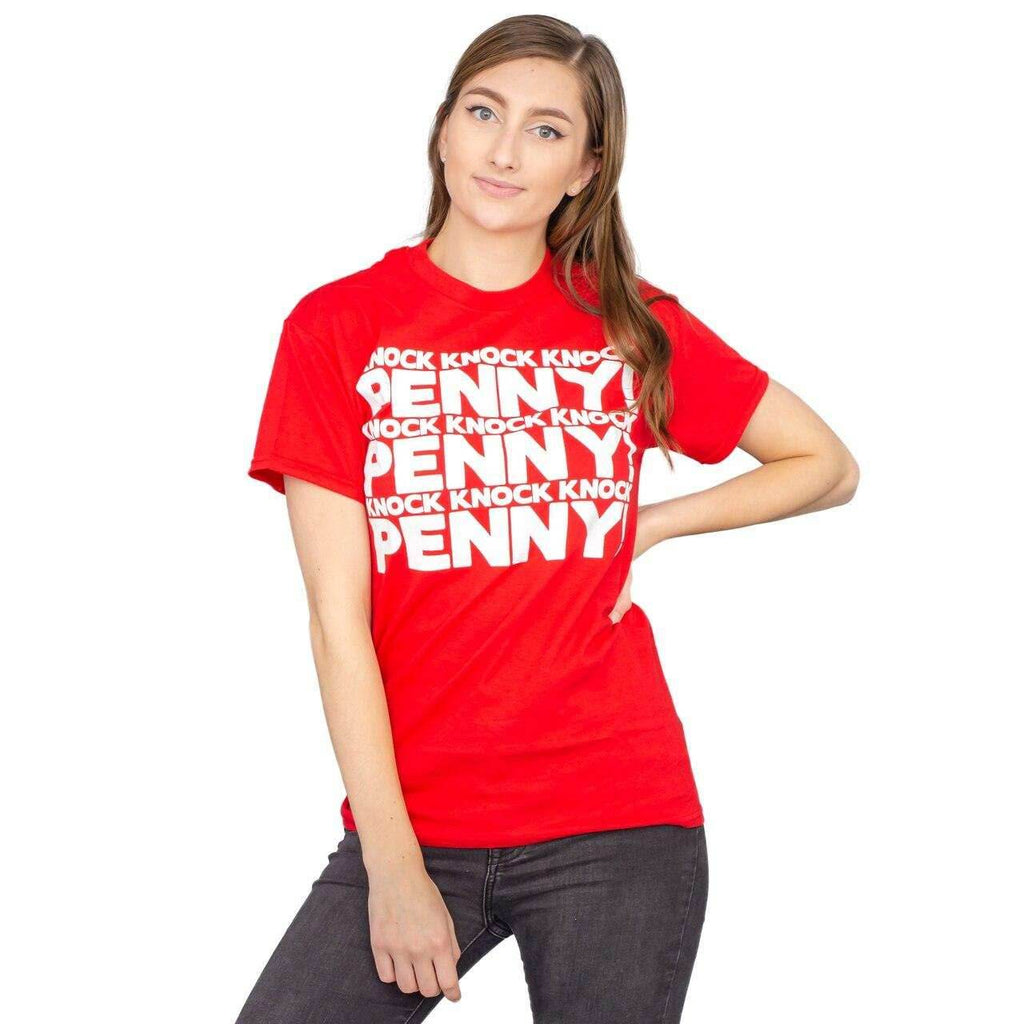 Knock Knock Penny Adult T-shirt - S / Black