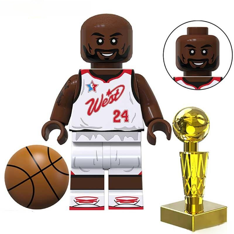 Kobe Bryant Lego Minifigures Custom Toys Sports Icons NBA 3