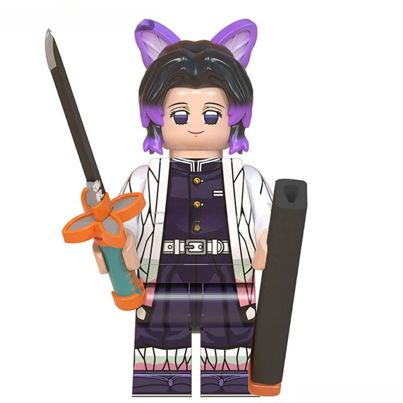 Kochou Shinobu Demon Anime Slayer Custom Lego Star Wars Minifigures Toys