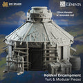 Koldeni Encampment - Yurt + Modular Pieces (Terrain) - Whole Bundle (Yurt + All Accessories)