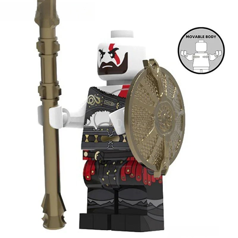 Kratos God of War Lego Minifigures Best custom toys 2