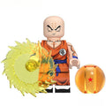 Krillin Dragon Ball Z Super Lego Minifigures Anime Custom Toys 1