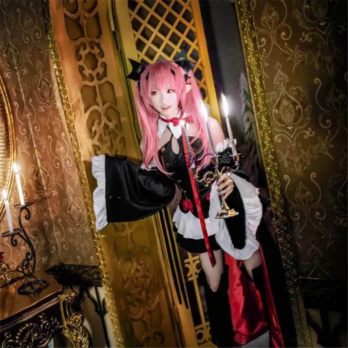 Krul Tepes Cosplay Costume - Krul Tepes 1 / S / Owari No Seraph