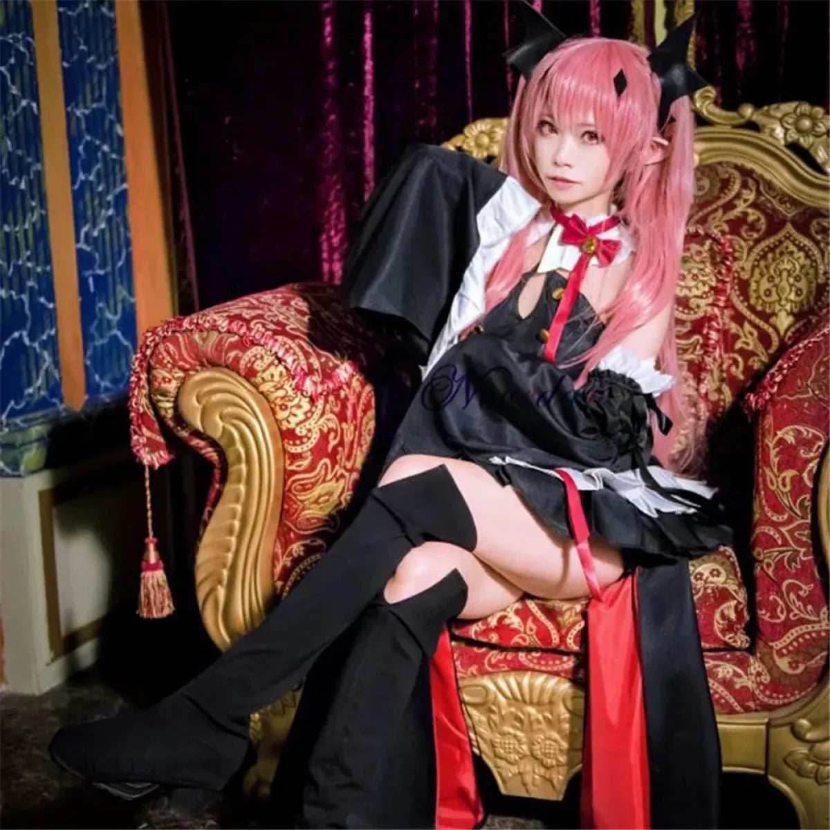 Krul Tepes Cosplay Costume - Krul Tepes 1 / S / Owari No Seraph