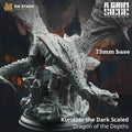 Kuriazor the Dark Scaled, Dragon of the Depths - 