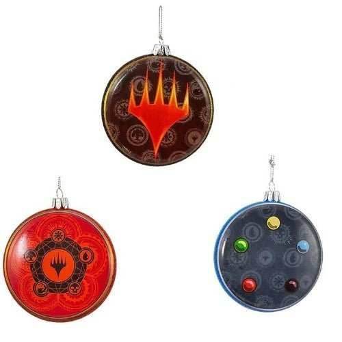 Kurt Adler - Magic the Gathering Ornament - Choose your Style - 100mm Disc - 3 Discs