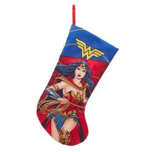 Kurt Adler - Wonder Woman 19-Inch Stocking - Choose your Style - Wonder Woman with Lasso