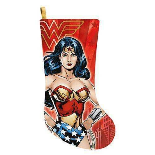 Kurt Adler - Wonder Woman 19-Inch Stocking - Choose your Style - Wonder Woman Printed
