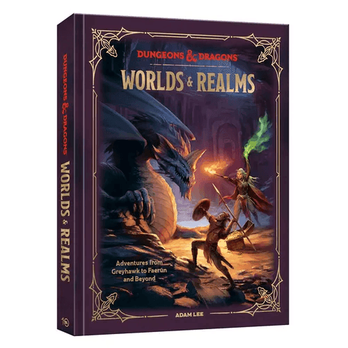 Dungeons & Dragons Worlds & Realms: Adventures from Greyhawk to Faerûn and Beyond - Hardcover - 
