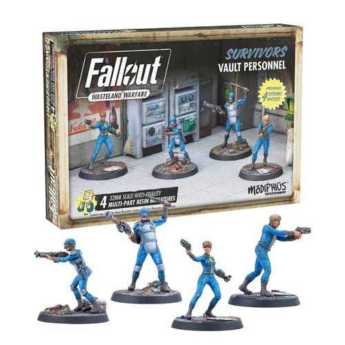 Fallout: Wasteland Warfare - Survivors - Vault Personnel - 