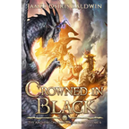 Crowned in Black: A LitRPG Dragonrider Adventure - Paperback