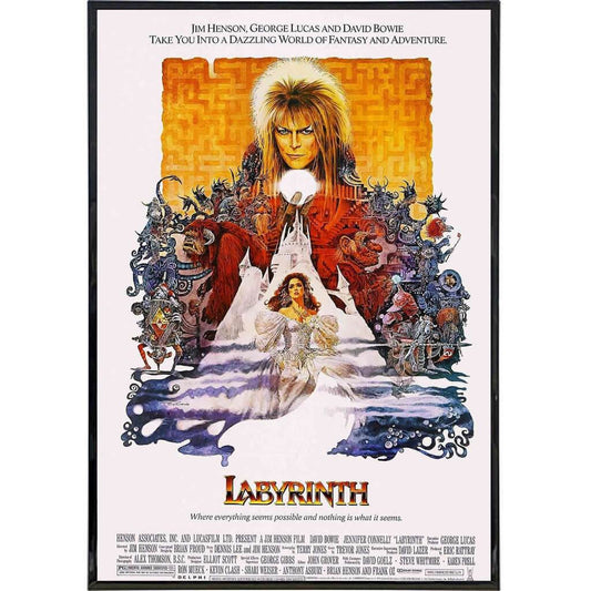 Labyrinth Film Poster Print - Print Only