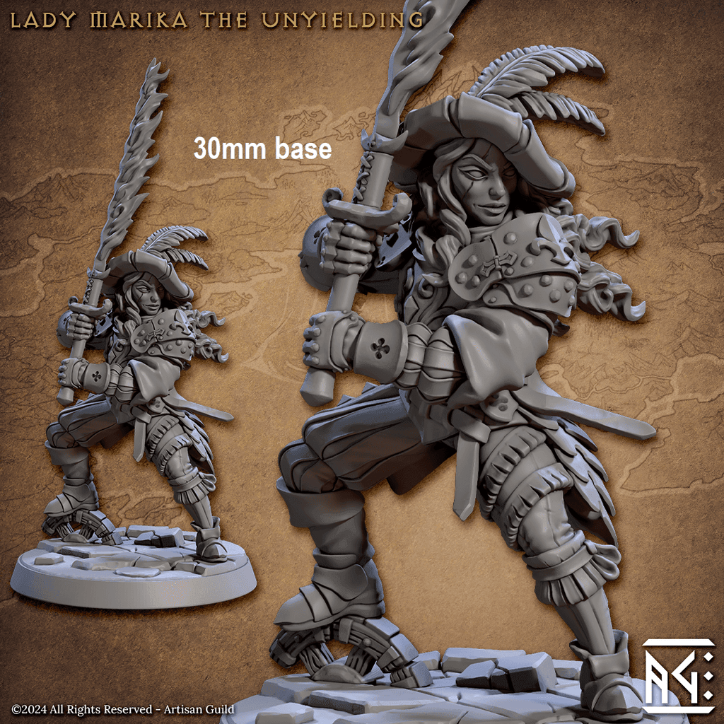 Lady Marika the Unyielding (Female Human Fighter) - 