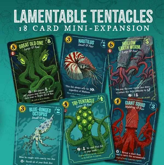 Deep Regrets: Lamentable Tentacles Mini Expansion - 